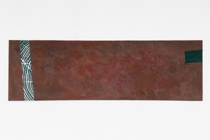 Gudrun Klebeck, Brown Horizontal, 2000