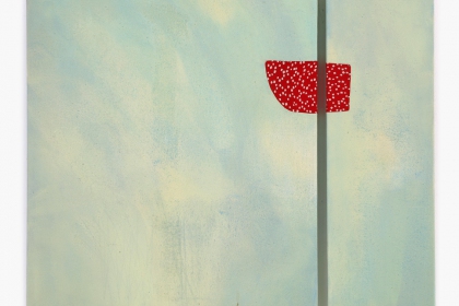 Gudrun Klebeck, Aerial Image Red Blue, 2003