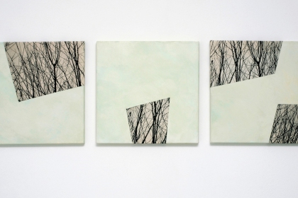Gudrun Klebeck, Baum Aspekte VI, V, III, 2011