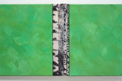Gudrun Klebeck, Birch Trees II, 2010