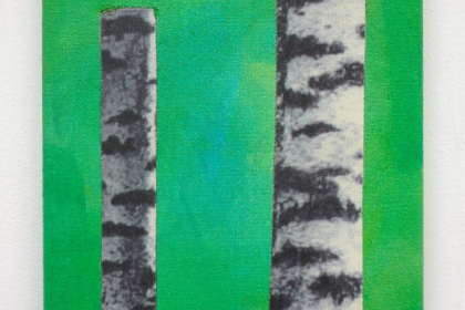 Gudrun Klebeck, Birch Trees X, 2011
