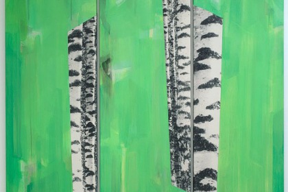 Gudrun Klebeck, Birken VII, 2010