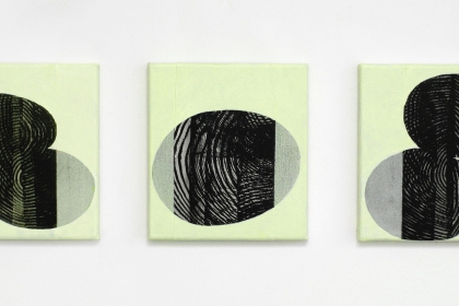 Gudrun Klebeck, Ellipsoid X - XII, 2014