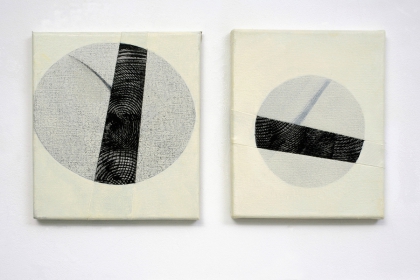 Gudrun Klebeck, Ellipsoid VII, VIII, 2013