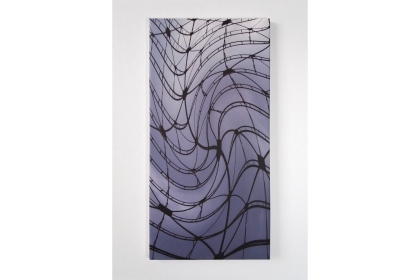 Gudrun Klebeck, Move VII, 2022, Digitaldruck auf Leinwand, 72 x 34 cm