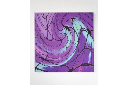 Gudrun Klebeck, Move IX, 2022, Digitaldruck auf Leinwand, 60 x 60 cm