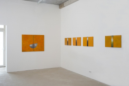 Gudrun Klebeck, Orange, exhibit detail 2017