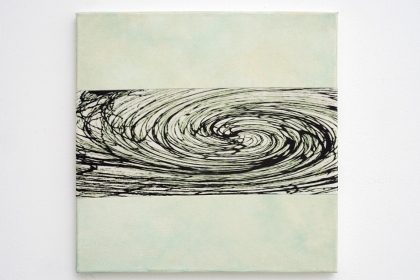 Gudrun Klebeck, Vortex Bright V, 2018