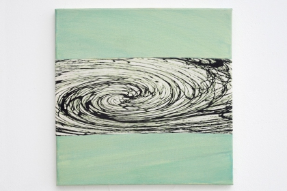 Gudrun Klebeck, Vortex Bright II, 2018