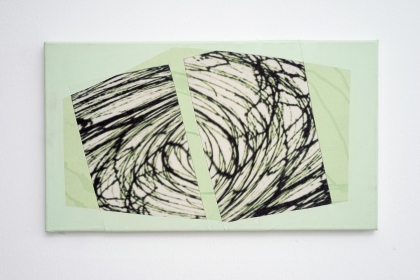 Gudrun Klebeck, Vortex Green I, 2016